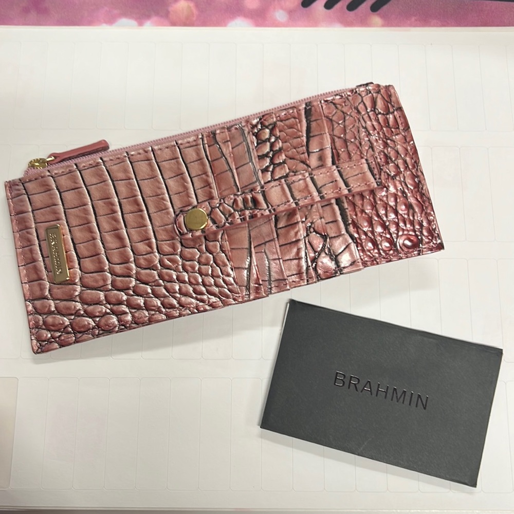 Brahmin Credit card Wallet Like New Condition